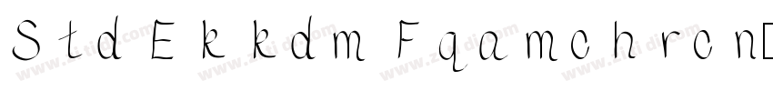 Sue Ellen Francisco字体转换